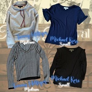 👗 Tommy Hilfiger & Michael Kors Women’s Bundle – 4 Pieces ✨